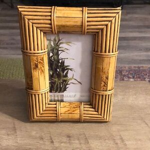 Bamboo picture frame